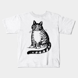 B kliban cat- mom cat Kids T-Shirt